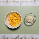 秋の味覚！しっとり柿のパウンドケーキ！おもてなし作り方3写真