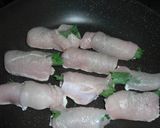 ★★とりの梅しそ巻き焼き★★作り方4写真