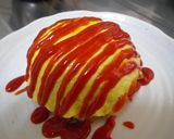 巻かないまんまるオムライス♪作り方14写真