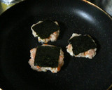 ごぼう香る海苔つくね落とし焼き作り方4写真