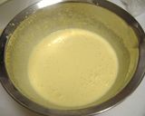 栗と黒豆の抹茶カステラ作り方3写真