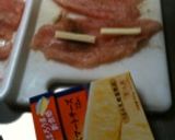 ささみチーズ焼き作り方1写真