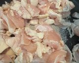 鶏むね肉と小松菜のとろ旨オイスター炒め作り方5写真
