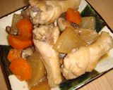 鶏手羽元と大根の中華うま煮作り方4写真