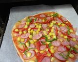 米粉でピザ生地作り方7写真