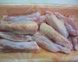 簡単！手羽中の唐揚げ（のりマヨ一味あじ）作り方1写真