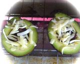 穴に入れるのがミソ！和風アボカドグラタン作り方3写真