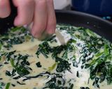 9分完成　ほうれん草のクリームソース作り方9写真