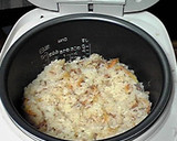 桜海老と帆立の洋風炊き込みご飯♪作り方5写真