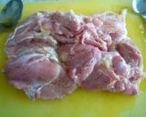 鶏もも肉のオリーブ油漬け作り方1写真