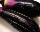 茶せんナスとカボチャの肉味噌がけ作り方1写真