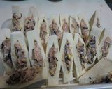 煮汁がジュワ〜高野豆腐のひき肉はさみ煮作り方2写真