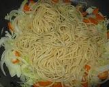 青じそドレッシングで簡単！野菜でパスタ作り方2写真