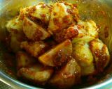 里芋の肉味噌チーズ焼き作り方2写真