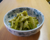 ずいきの甘酢ごま和え作り方9写真