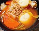 海鮮キムチスープ🐟作り方4写真