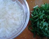 ＊食べ合せ＊蓮根と青梗菜の炒飯作り方1写真