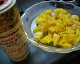 お皿１枚で☆じゃがいもとハムのチーズ焼き作り方3写真