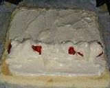 ★.。・:*:・ふわっふわのロールケーキ　ｂｙ－娘のBirthday　Cake。・:*:・゜`★.作り方11写真