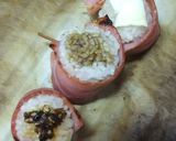 ベーコンでまきまき　焼きおにぎり作り方3写真