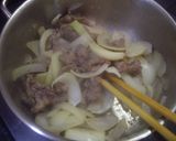 ジンギスカンde肉じゃが( ゚Д゚)=3作り方1写真