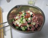 ソーセージのサラダ作り方4写真