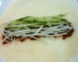 北京ダック風　米粉もちもちクレープロール作り方12写真