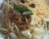 きのこのバター醤油オイルパスタ作り方4写真