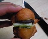 ハンバーガー！？→りんごあんドーナツ☆作り方9写真