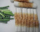 ☆インドちくわポテトとニンニクの芽炒め☆作り方1写真