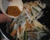 ☆インドちくわポテトとニンニクの芽炒め☆作り方3写真