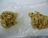 梅入り♡たぬき混ぜご飯おにぎり作り方3写真