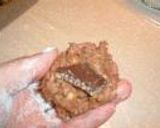 クランキーチョコクッキー作り方10写真