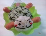 かめさんメロンパン風～キャラ弁～作り方8写真