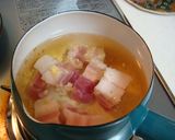 紹興酒を使った塩豚めん作り方3写真
