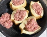 厚揚げの肉詰め作り方4写真
