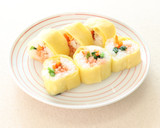 介護食　節分　恵方巻き（たまご巻き寿司）作り方14写真