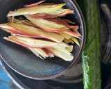 きゅうりと茗荷の合えもの(豆腐にのせて)作り方3写真