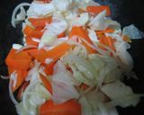 紹興酒で中華風焼きそば作り方1写真