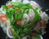 紹興酒で中華風焼きそば作り方2写真