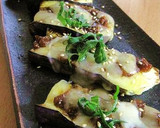 フライパンで簡単*なすの肉味噌チーズ焼き作り方4写真