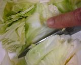 ホッと旨い♪青じそ風味蒸しキャベサラダ作り方3写真