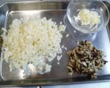 茄子と豆腐の鶏味噌焼き作り方1写真