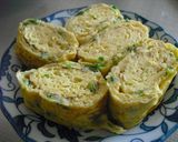 お弁当卵焼き☆青じそ風味作り方5写真