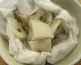 れんこんとチーズのさくほろサラダ♪作り方1写真