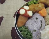 秋の味覚（？）弁当作り方4写真