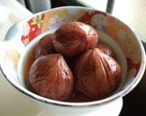 誕生日ロール（栗仕上げ）作り方19写真