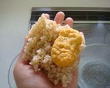 チキンナゲットのおにぎり作り方2写真