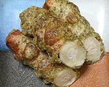 熱々ジューシー☆肉詰め揚げちくわ♪作り方7写真