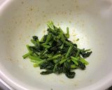 簡単♪小松菜のゴマ和え～胡麻ごま～作り方2写真